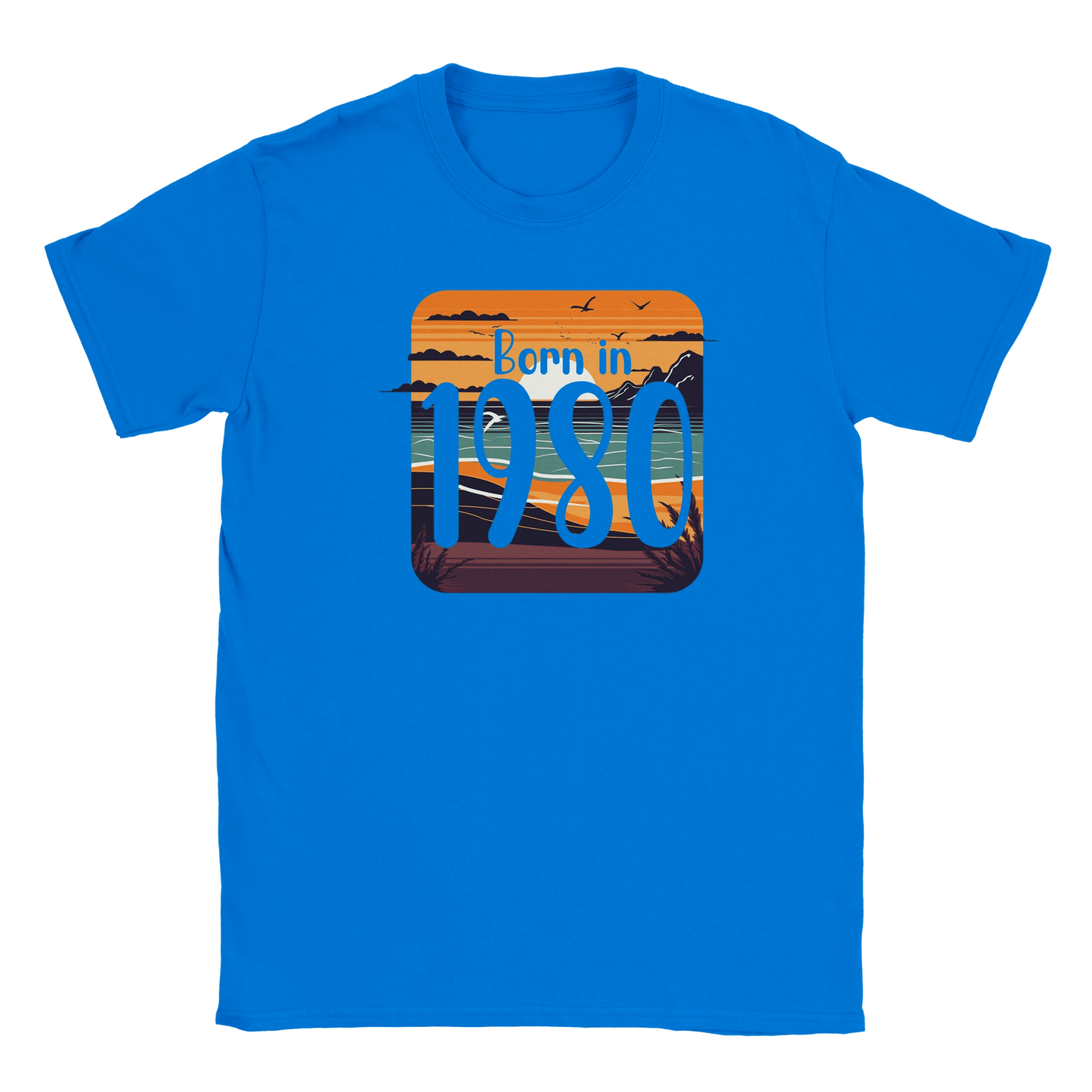 Born in 1980 – Miesten t - paita - Mun Paita