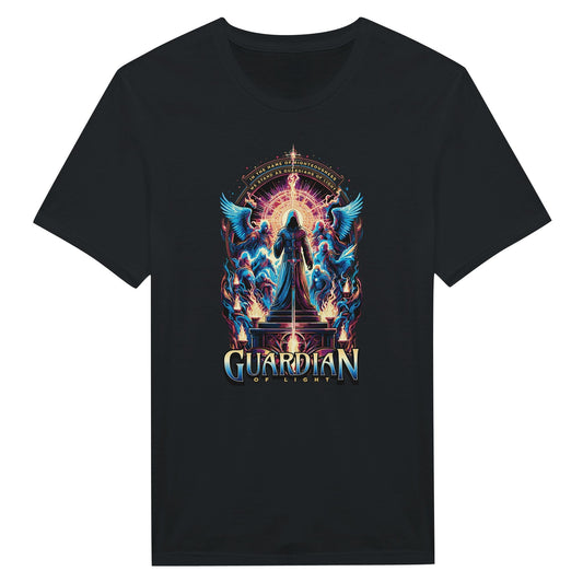 "Guardian of Light: We Stand as Guardians of Righteousness" - T - paita - Mun Paita