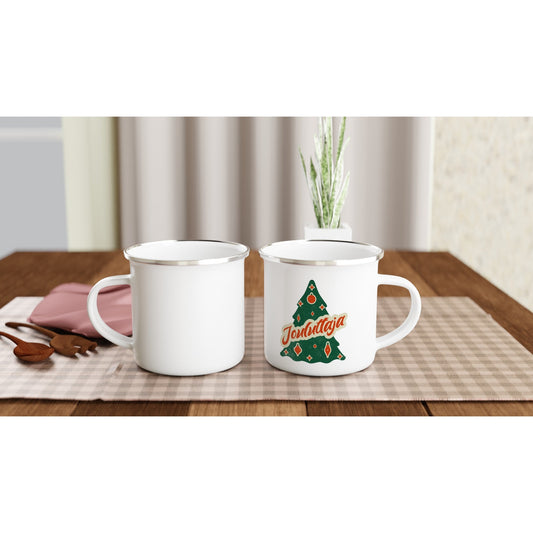 Jouluttaja - Emalimuki 3,5dl - Mun Paita