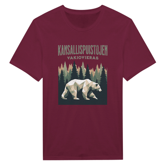 Kansallispuistojen Vakiovieras - Miesten T - paita - Mun Paita