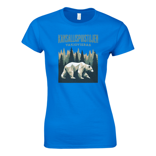 Kansallispuistojen Vakiovieras - Naisten T - paita - Mun Paita