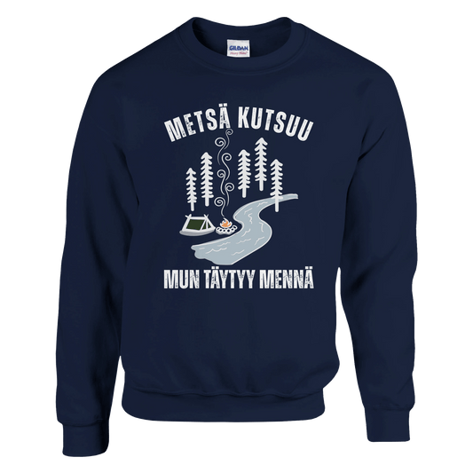 Metsä Kutsuu, Mun Täytyy Mennä - Joki - Collegepaita - Mun Paita