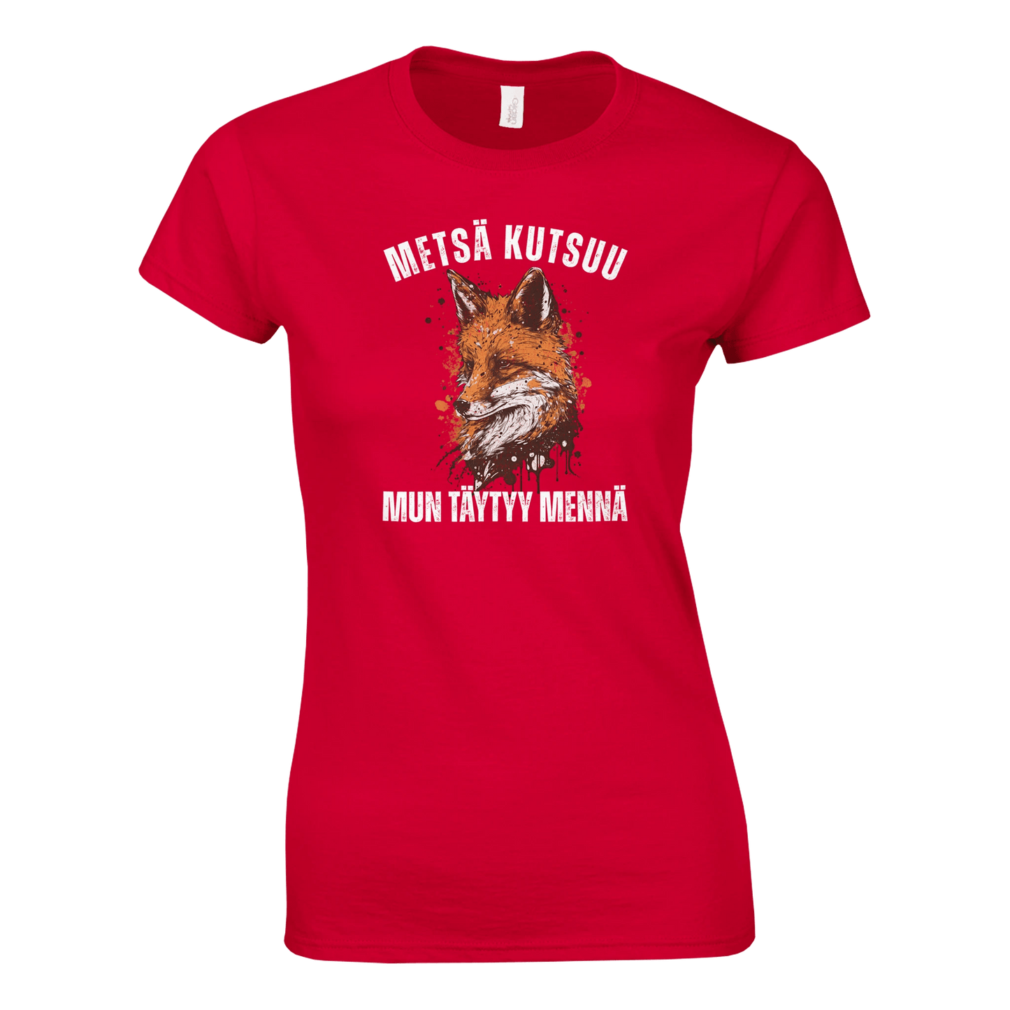 Metsä Kutsuu, Mun Täytyy Mennä - Kettu - Naisten T - paita - Mun Paita