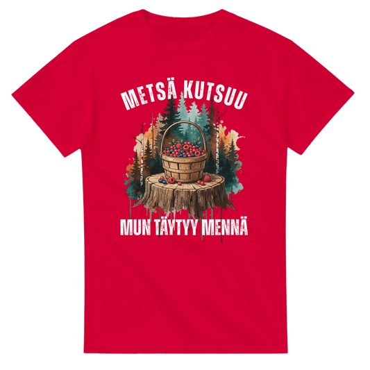 Metsä Kutsuu, Mun Täytyy Mennä - Marjat - 3XL - 5XL T - paita - Mun Paita