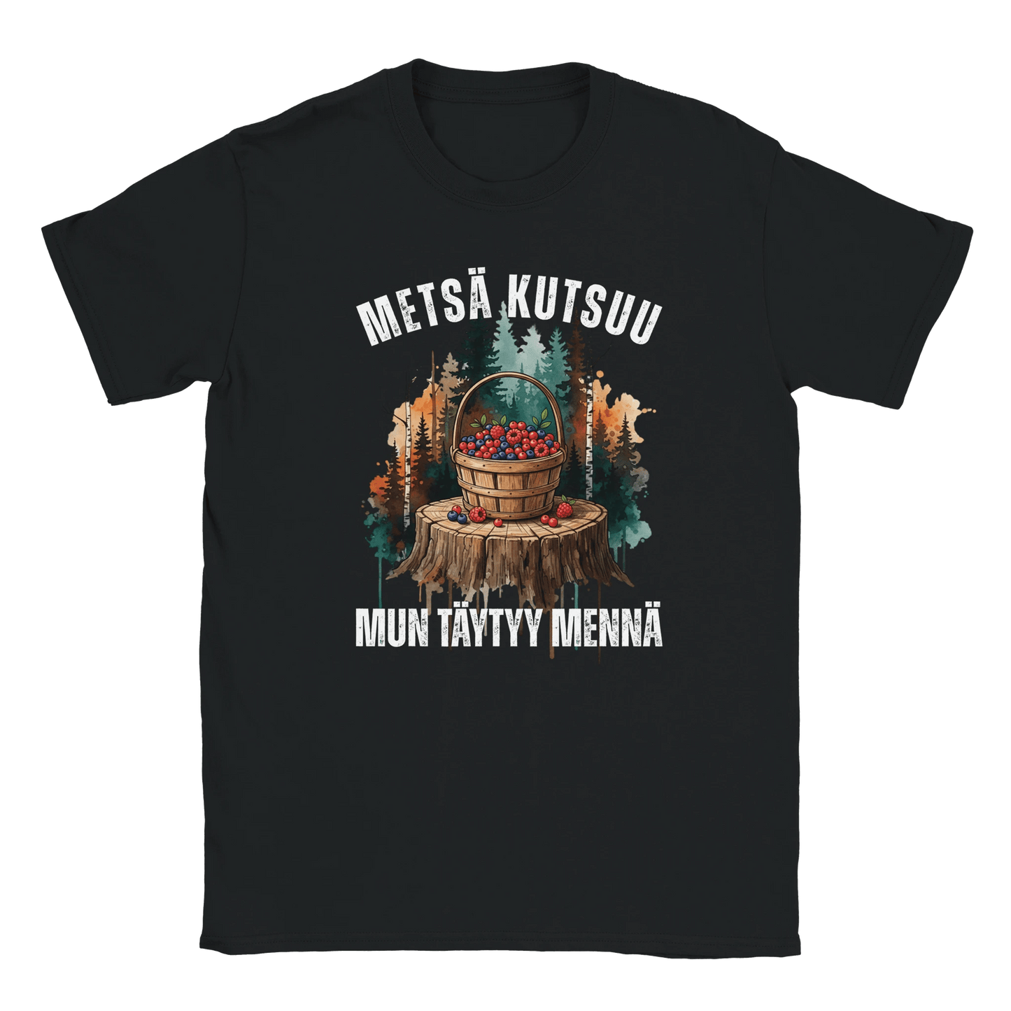Metsä Kutsuu, Mun Täytyy Mennä - Marjat - Miesten T - paita - Mun Paita