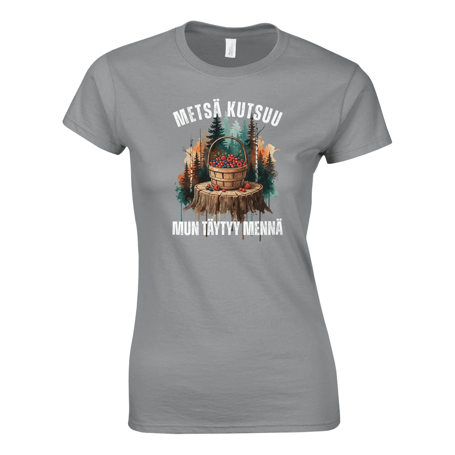 Metsä Kutsuu, Mun Täytyy Mennä - Marjat - Naisten T - paita - Mun Paita