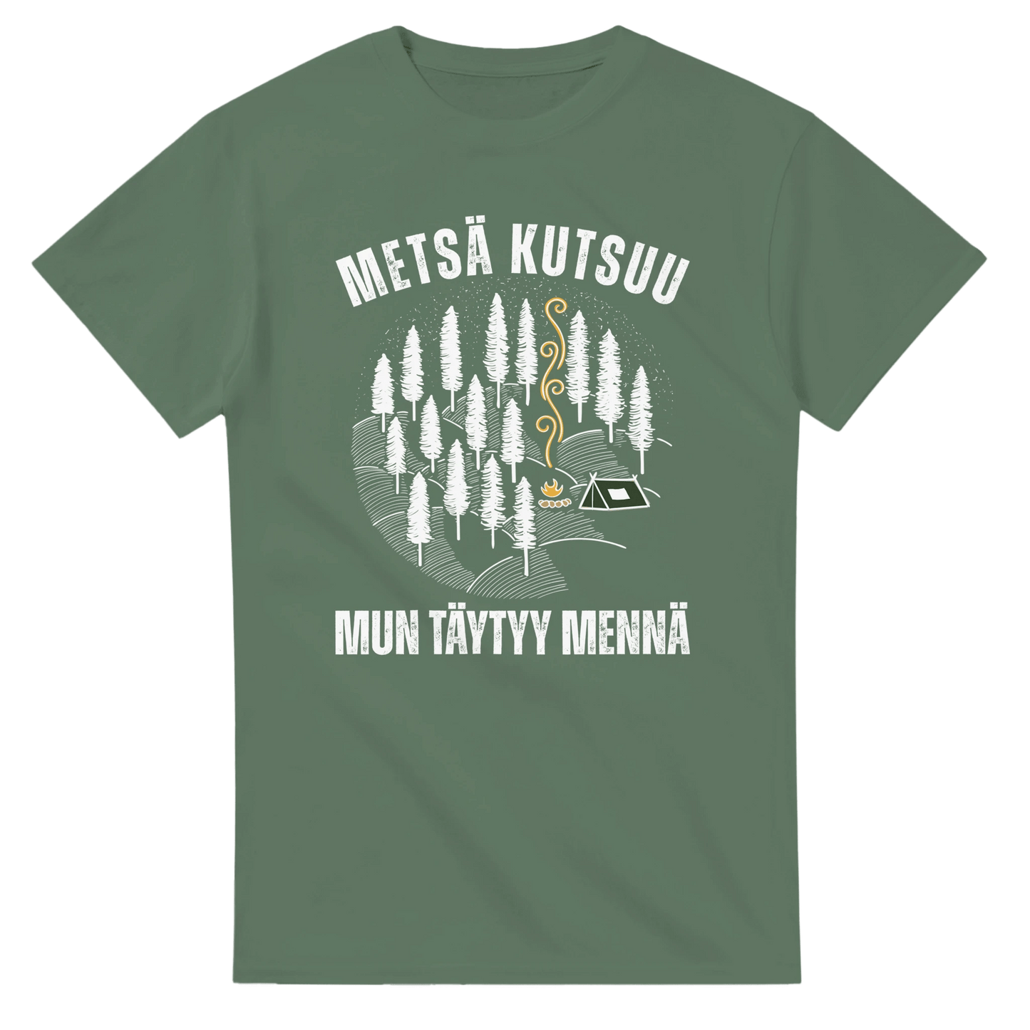 Metsä Kutsuu, Mun Täytyy Mennä - Metsä - 3XL - 5XL T - paita - Mun Paita