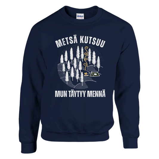 Metsä Kutsuu, Mun Täytyy Mennä - Metsä - Collegepaita - Mun Paita