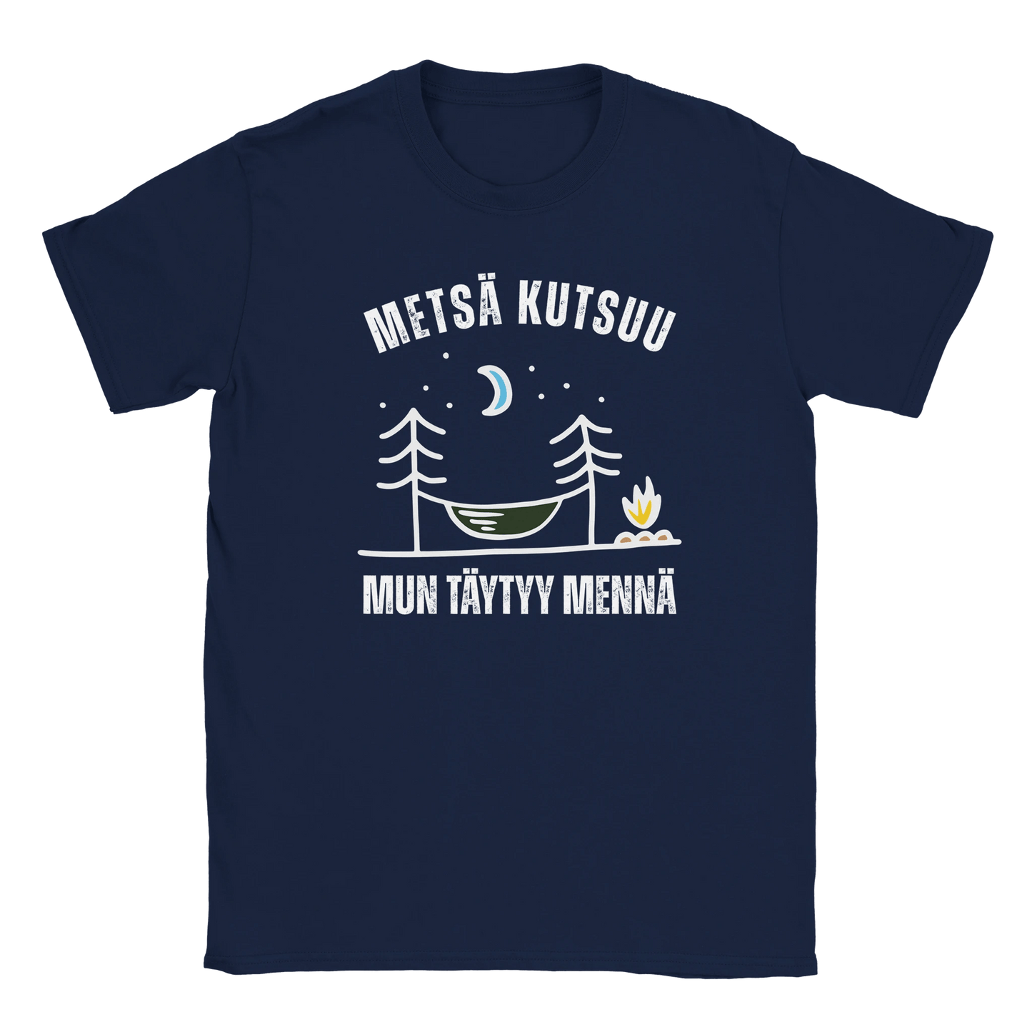 Metsä Kutsuu, Mun Täytyy Mennä - Riippumatto - Miesten T - paita - Mun Paita