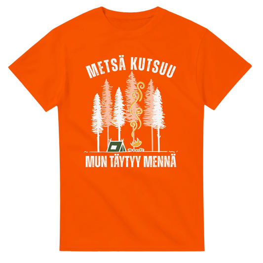 Metsä Kutsuu, Mun Täytyy Mennä - Teltta - 3XL - 5XL T - paita - Mun Paita