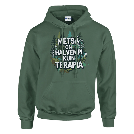 Metsä On Halvempi Kuin Terapia - Huppari - Mun Paita