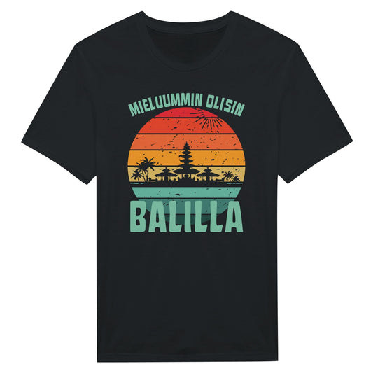 Mieluummin Olisin Balilla v.1 - Miesten T - paita - Mun Paita