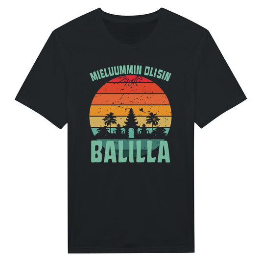 Mieluummin Olisin Balilla v.2 - Miesten T - paita - Mun Paita