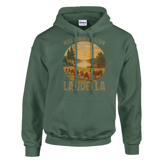 Mieluummin Olisin Landella 2 - Huppari - Mun Paita