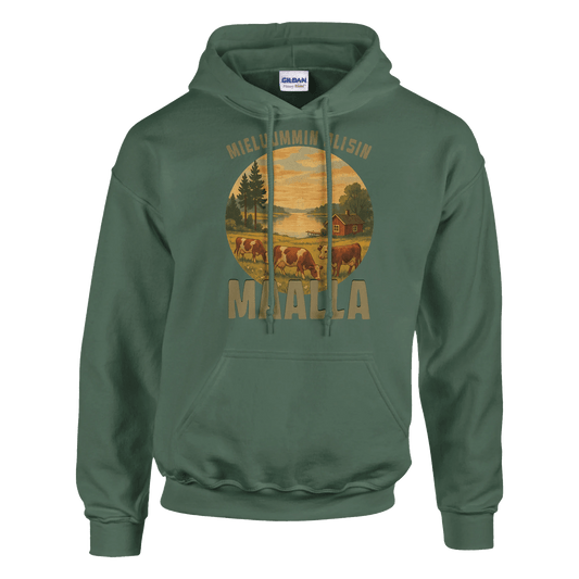 Mieluummin Olisin Maalla 2 - Huppari - Mun Paita