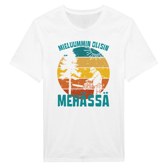 Mieluummin Olisin Mehässä - Miesten T - paita - Mun Paita
