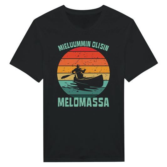 Mieluummin Olisin Melomassa v.1 - Miesten T - paita - Mun Paita