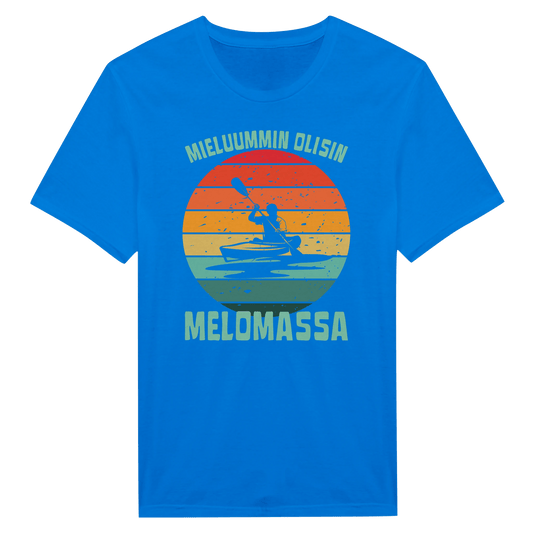 Mieluummin Olisin Melomassa v.2 - Miesten T - paita - Mun Paita
