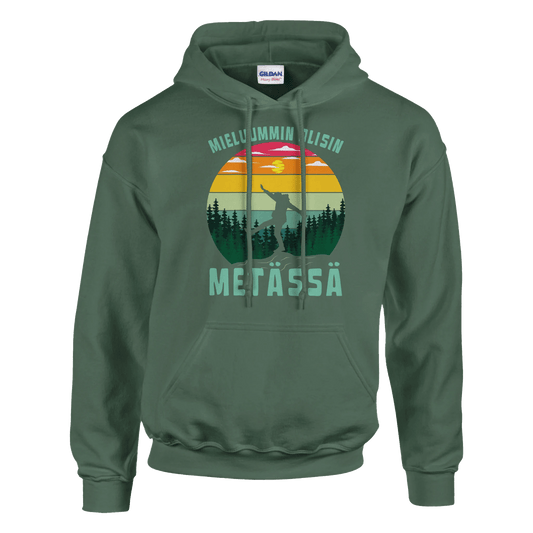 Mieluummin Olisin Metässä - Huppari - Mun Paita