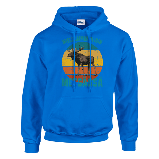 Mieluummin Olisin Metsässä Hirvi v.3 - Huppari - Mun Paita