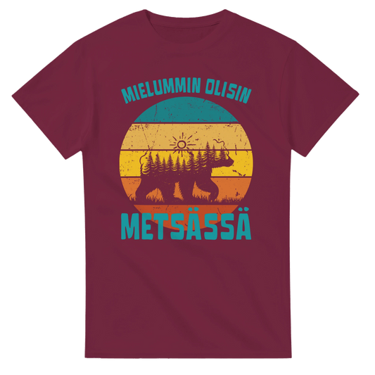Mieluummin Olisin Metsässä v.7 - 3XL - 5XL - Mun Paita