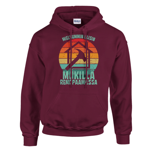 Mieluummin Olisin Mökillä Remppaamassa - Huppari - Mun Paita