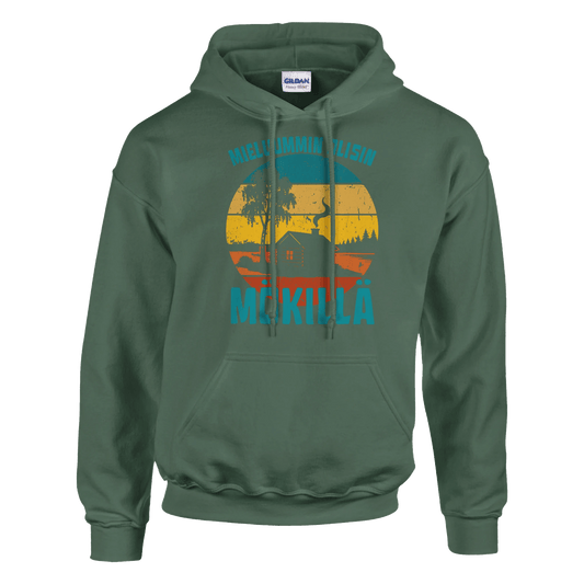 Mieluummin Olisin Mökillä Tupa - Huppari - Mun Paita