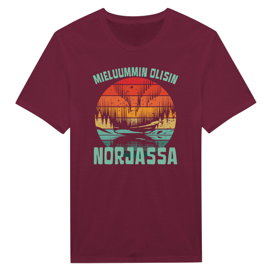 Mieluummin Olisin Norjassa - Miesten T - paita - Mun Paita