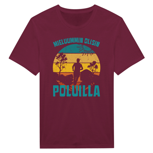 Mieluummin Olisin Poluilla - Miesten T - paita - Mun Paita