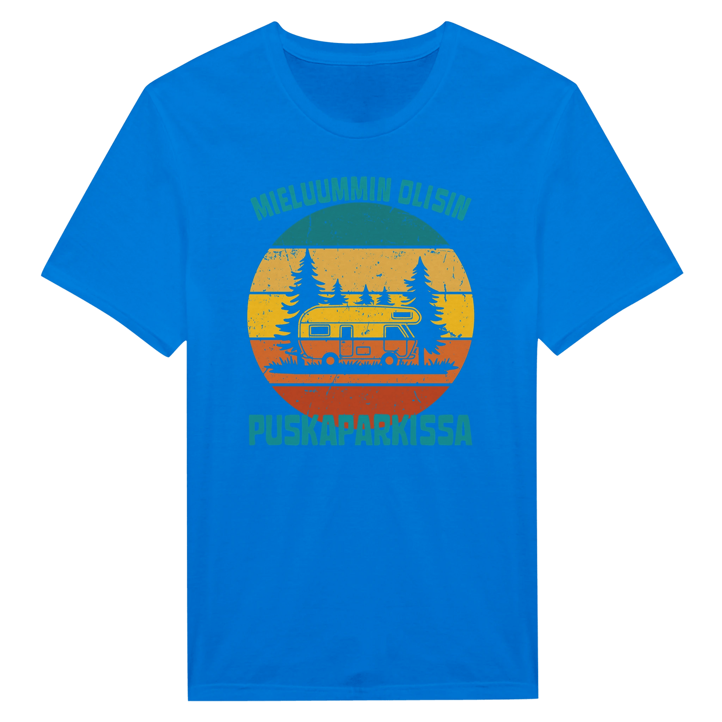 Mieluummin Olisin Puskaparkissa - Miesten T - paita - Mun Paita