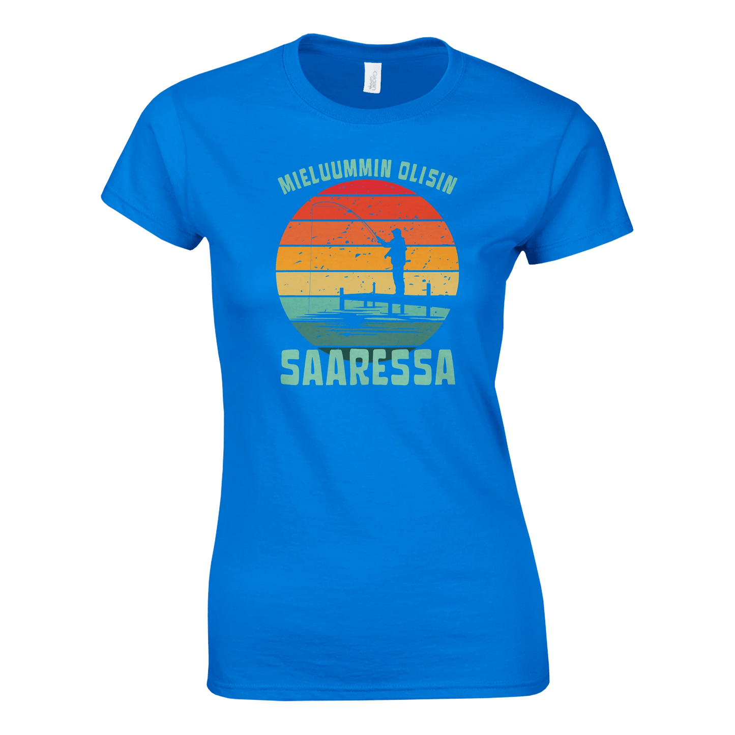 Mieluummin Olisin Saaressa v.2 - Naisten T - paita - Mun Paita