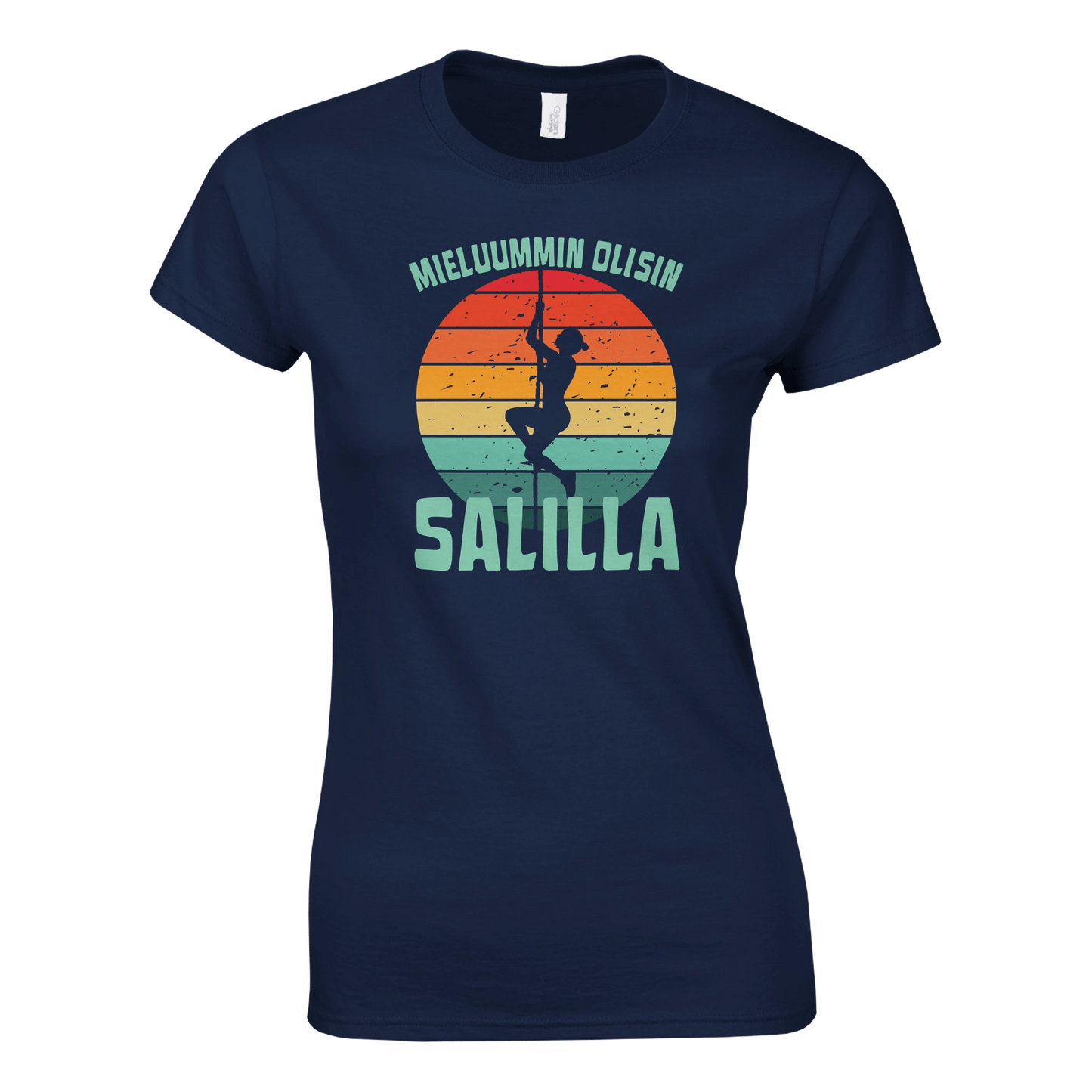 Mieluummin Olisin Salilla v.5 - Naisten T - paita - Mun Paita