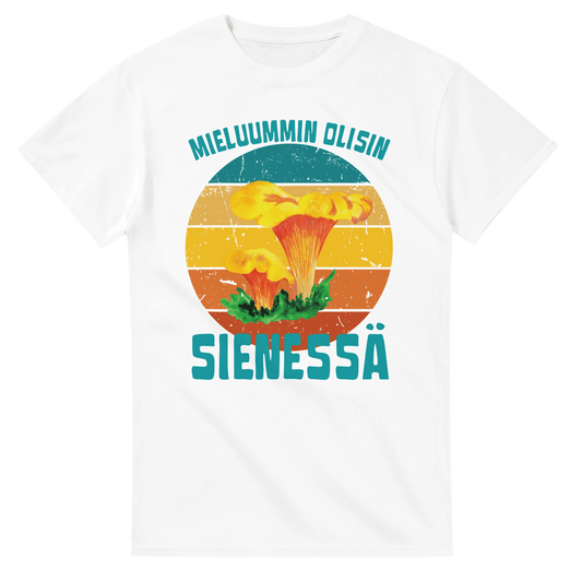 Mieluummin Olisin Sienessä, Kantarelli - 3XL - 5XL - Mun Paita