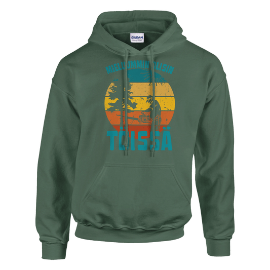 Mieluummin Olisin Töissä (Metsuri) - Huppari - Mun Paita