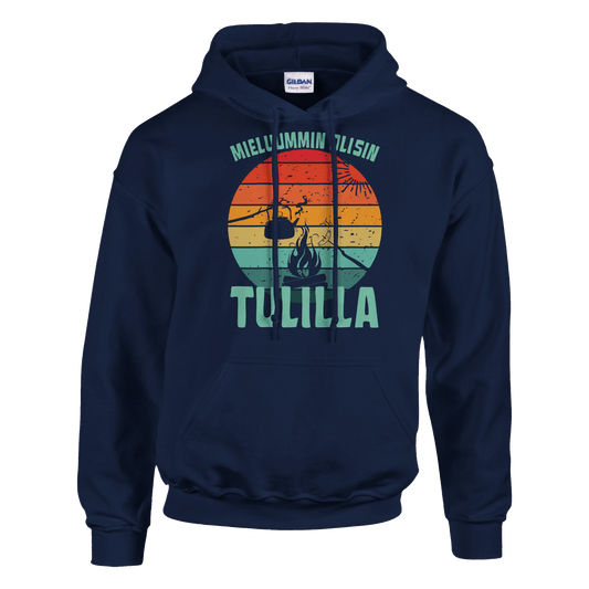 Mieluummin Olisin Tulilla v.2 - Huppari - Mun Paita