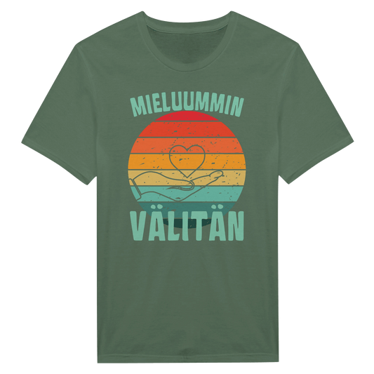 Mieluummin Välitän - Miesten T - paita - Mun Paita