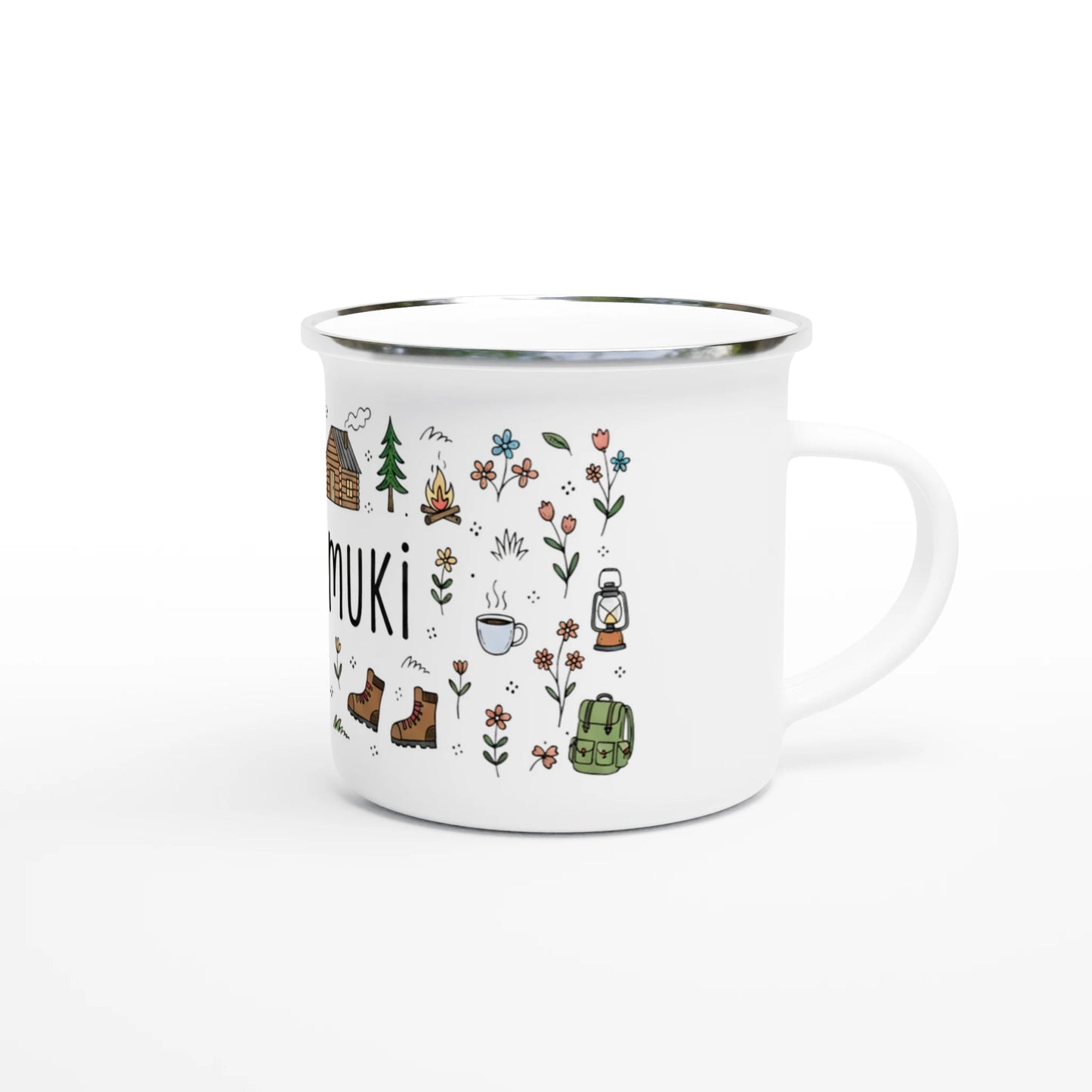 Mökkimuki - Emalimuki 3,5dl - Mun Paita