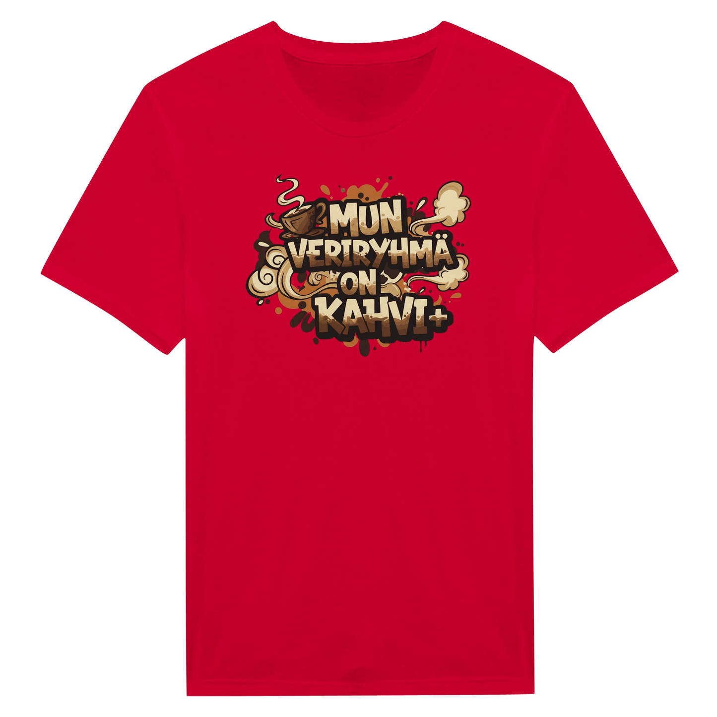 Mun Veriryhmä On Kahvi - Miesten T - paita - Mun Paita