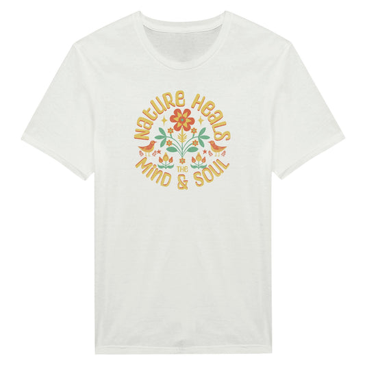 Nature Heals Mind & Soul - Miesten T - paita - Mun Paita