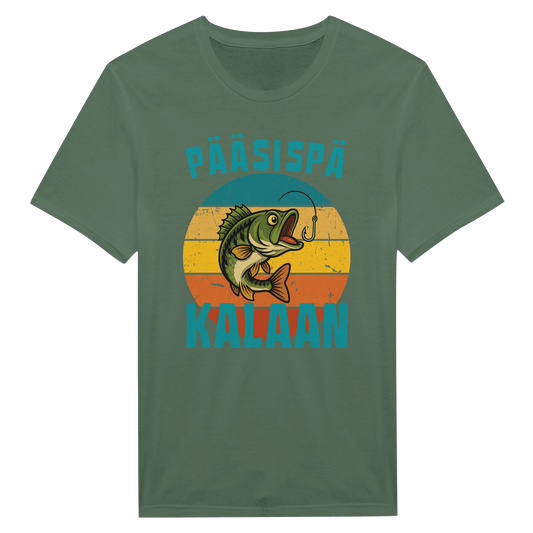 Pääsispä Kalaan | Ahven - Miesten T - paita - Mun Paita