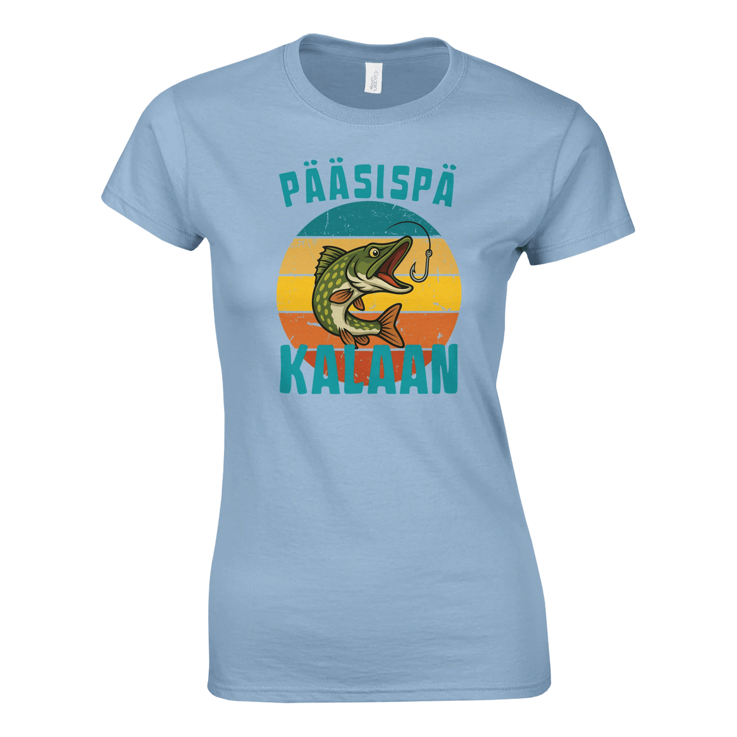 Pääsispä Kalaan | Hauki - Naisten T - paita - Mun Paita