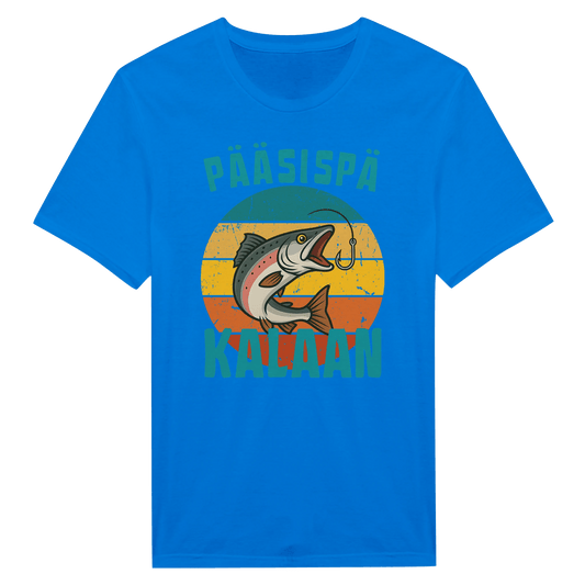 Pääsispä Kalaan | Lohi - Miesten T - paita - Mun Paita