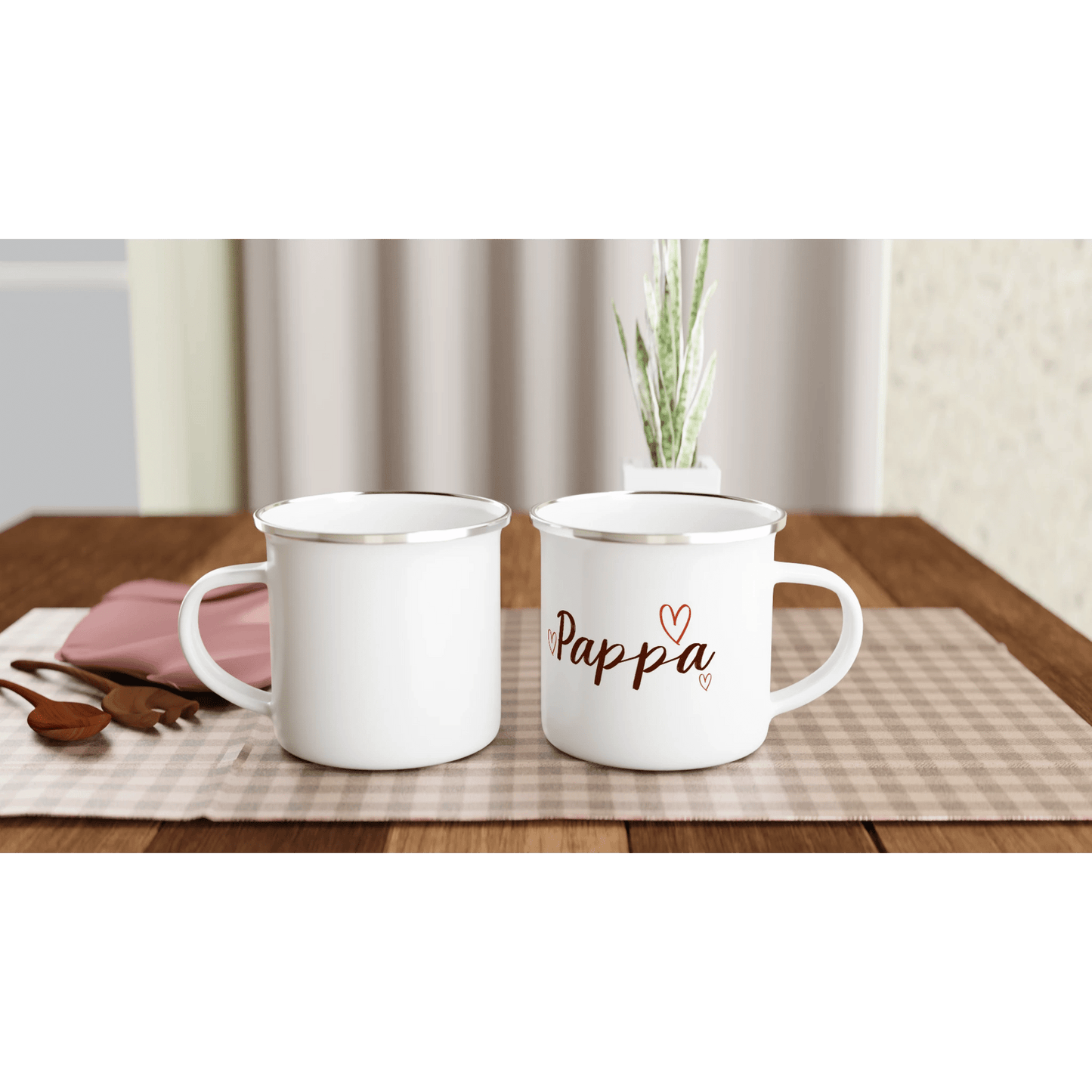 Pappa 💕 - Emalimuki 3,5dl - Mun Paita