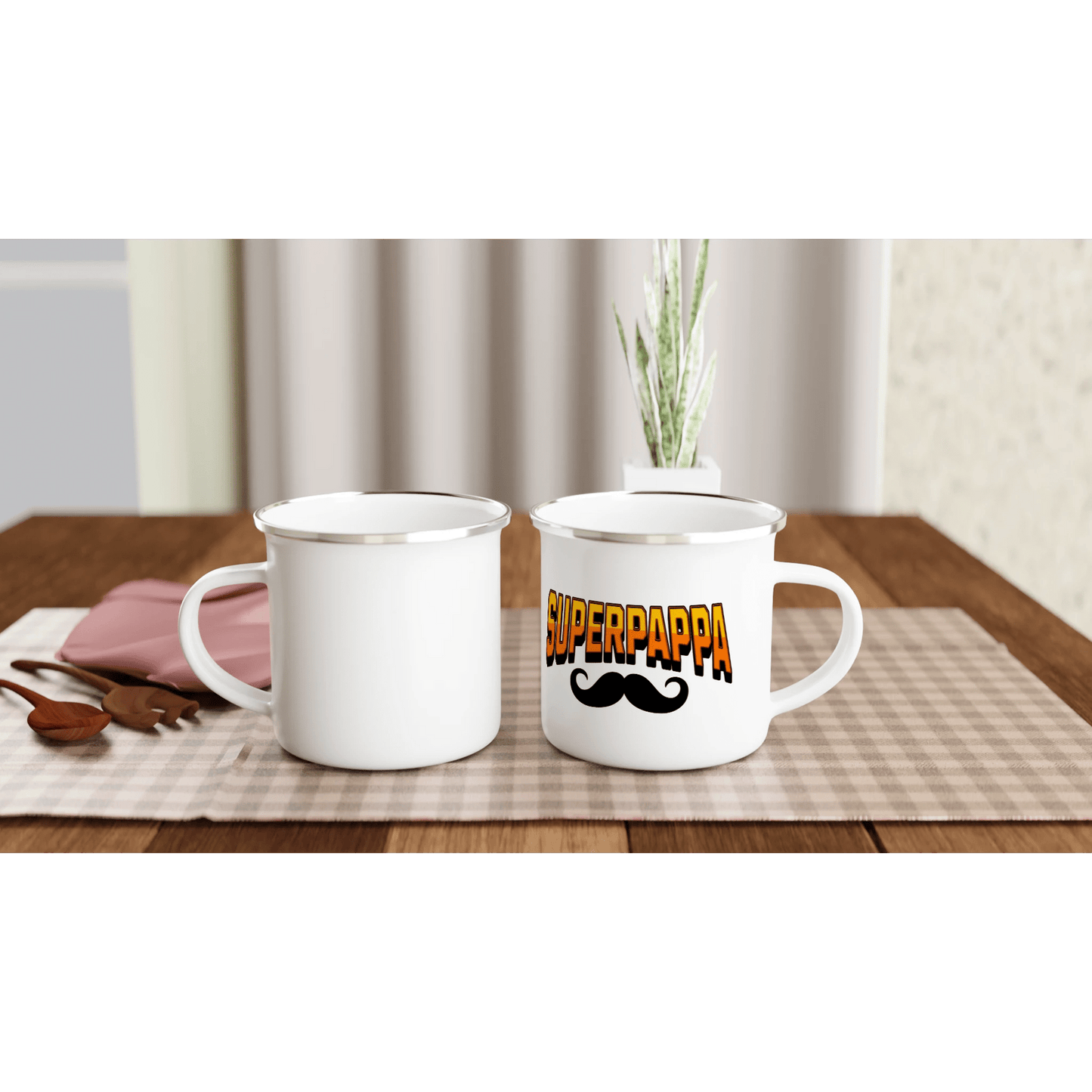 Superpappa - Emalimuki 3,5dl - Mun Paita