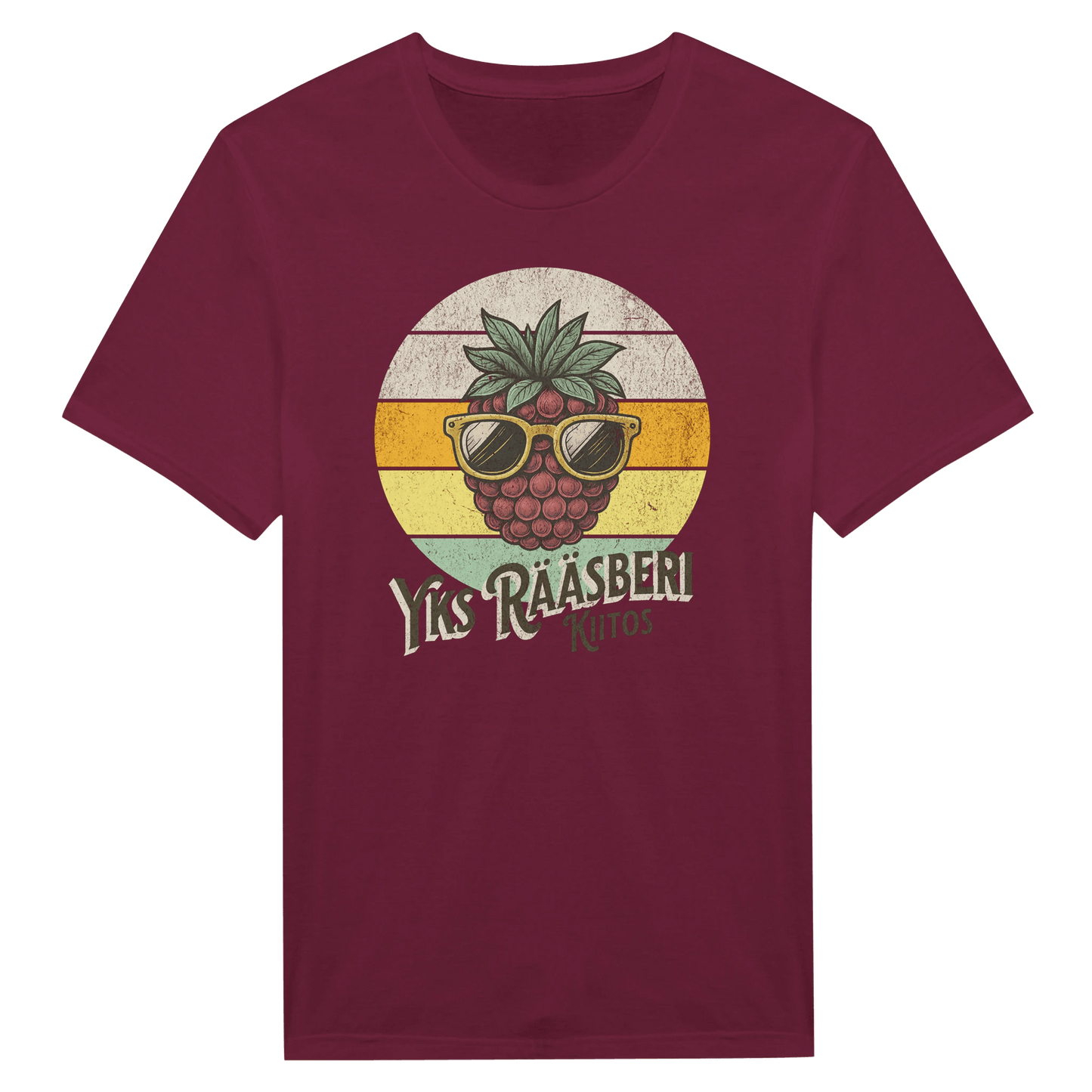 Yks Rääsberi Kiitos - Miesten T - paita - Mun Paita