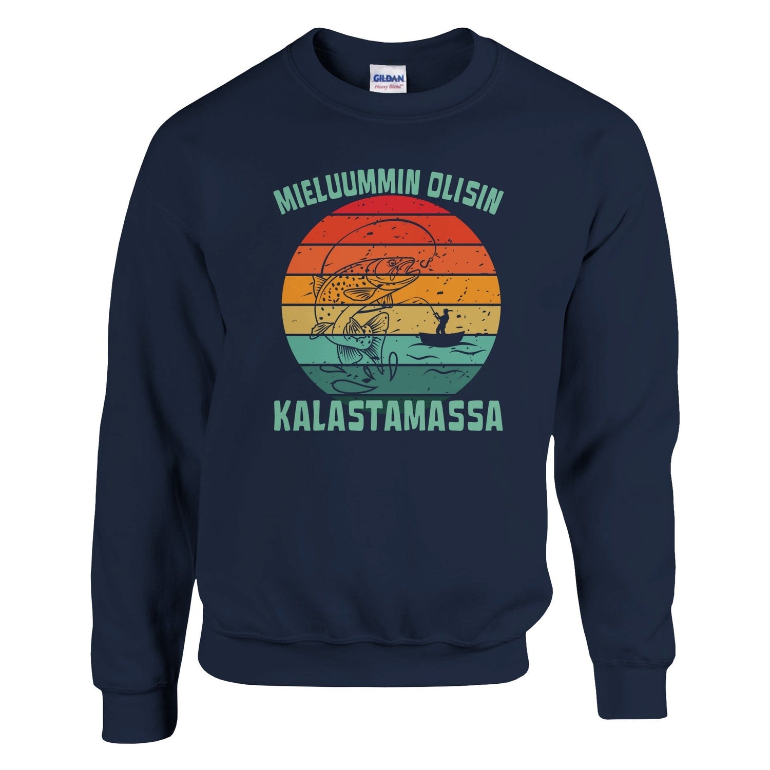 Kalastamassa – Collegepaidat kalamiehille ja kalastajanaisille - Mun Paita