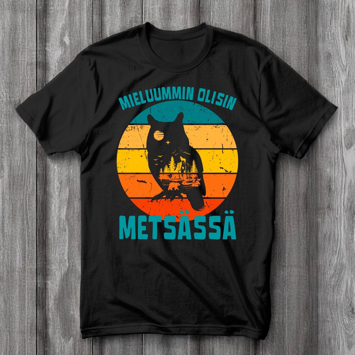 Metsä aiheiset printtipaidat - Mun Paita