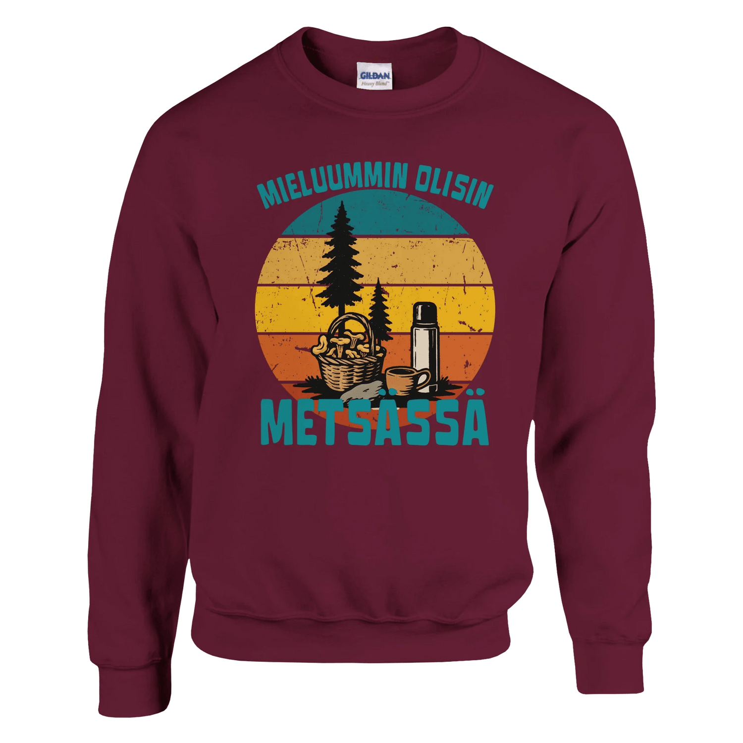 Mieluummin Olisin Metsässä - Collegepaidat - Mun Paita