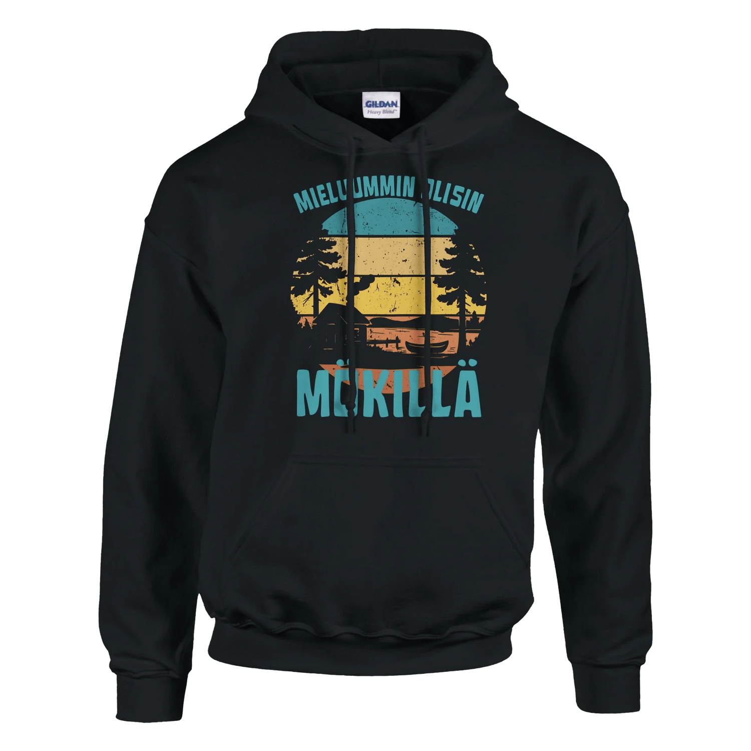 Mieluummin Olisin Mökillä - Hupparit - Mun Paita