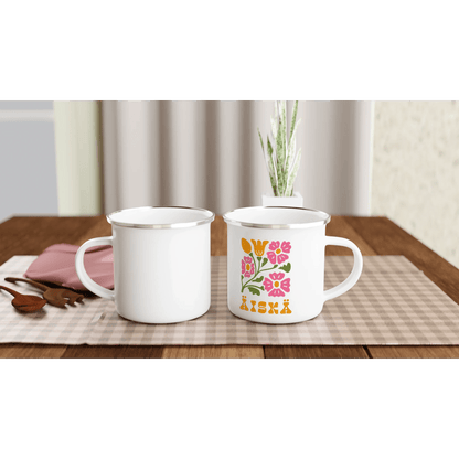 Äiskä - Emalimuki 3,5dl - Mun Paita